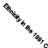 Ethnicity in the 1991 Census: Ethnic Minority v. 2 (Ethnicity in 1991 census se