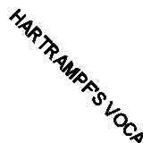 HARTRAMPF'S VOCABULARIES; SYNONYMS, ANTONYMS, RELATIVES., Hartrampf, Gustavus.A.