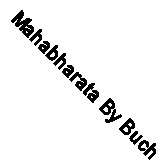 Mahabharata By Buch