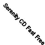 Serenity CD Fast Free UK Postage 5099747410123