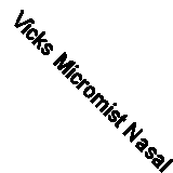 Vicks Micromist Nasal Pump Spray - 15ml