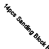 14pcs Sanding Block Rubber Sandpaper Mat Flexible Contour Polishing Pad