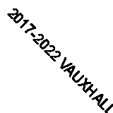 2017-2022 VAUXHALL INSIGNIA B MK2 REAR CRASH BAR SUPPORT REINFORCER 