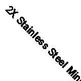 2X Stainless Steel Mini Saucepan   Cooking Pot 50ml Kitchenware