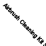 Airbrush Cleaning Kit Set Washing Cleaner Pot Jar with Tools UK Seller