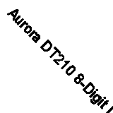 Aurora DT210 8-Digit Desk Calculator White/Blue