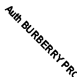 Auth BURBERRY PRORSUM - Red Dark Brown Multi Nylon Women's Shoes