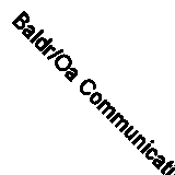 Baldr/Oa Communication/Solar Panel Home Appliance Visual Audio