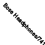 Bose Headphones/741158-0010 Home Appliance Visual Audio