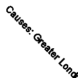 Causes: Greater London v. 1: Pressure, Interest and Support Groups by Standley,