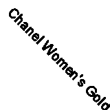Chanel Women's Gold Plated Strass Pendant With Woven Chain In Metallic | Gold