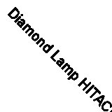 Diamond Lamp HITACHI CPWX625 Projector