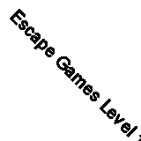 Escape Games Level 1 (rot) – Löse die Rätsel! – ... | Book | condition very good