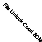 Fila Unlock Court 5CM01777-001 Womens Black Lifestyle Trainers Shoes