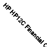 HP HP12C Financial Calculator