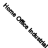 Home Office Industrial Desk Light Wood Effect Computer Writing 2 Drawers Grant