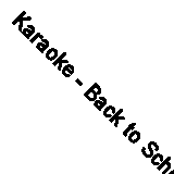 Karaoke - Back to School (2005) DVD Fast Free UK Postage 5014797350236