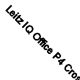 Leitz IQ Office P4 Cross Cut Paper Shredder, Shreds 15 Sheets, 23 Litre Bin