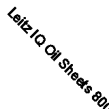 Leitz IQ Oil Sheets 80070000