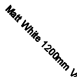 Matt White 1200mm Vanity Unit Double Floor Standing 4 Drawer Unit Handwash Basin
