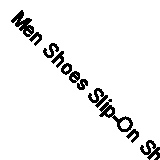 Men Shoes Slip-On Shoes Moccasins Single Shoes Black Casual Faux Suede