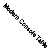 Modern Console Table Glass Tabletop Metal Frame 2 Drawers Dark Wood Muak