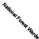 National Forest Warden Report Fires Here highway road sign USFS Service 35x20