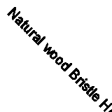 Natural wood Bristle Horse Hair Shoe Boot Brush Care Clean Shine Polish Brus ❤XH