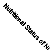 Nutritional Status of Nursery School Children From Low Income Families