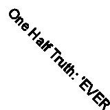 One Half Truth: 'EVERYONE should read Eva Dolan' Mark Billingham-Dolan, Eva-hard