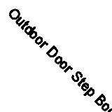Outdoor Door Step Boot Scraper Brush Cleaner Mat Removes Mud Dirt Shoes & Wellys