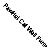PawHut Cat Wall Furniture with Hammock Platforms Ladder Scratching Post - Grey