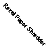 Rexel Paper Shredder Secure MC4 Whisper-Shred Home Office Equipment Stationery