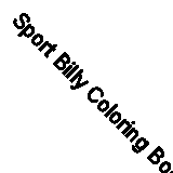 Sport Billy Coloring Book by Ladybird