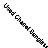 Used Chanel Sunglasses/--/Blk/Ladies' Clothing Accessories, Etc.