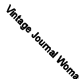 Vintage Journal Woman in Underwear, Hong Kong Magazine 9781669521525 | Brand New