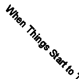 When Things Start to Think By Neil Gershenfeld. 9780340728703